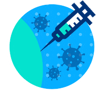 Vacina Sticker by Colégio Pentagono