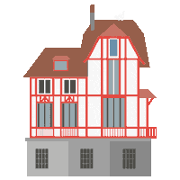 la-rochelle-tourisme larochelle larochelletourisme belleetrebelle maisonduchat Sticker