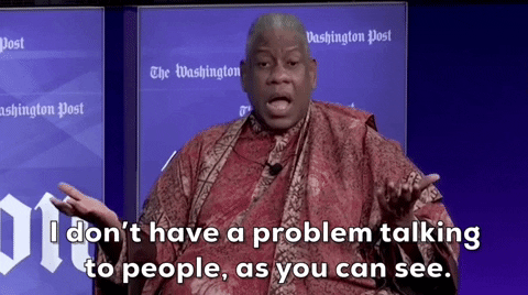 Andre Leon Talley GIF by GIPHY News