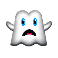 Ghost Love Sticker by PEEKASSO
