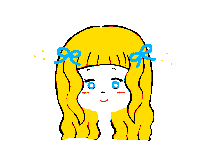 Girl Wink Sticker