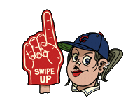 girl wink Sticker