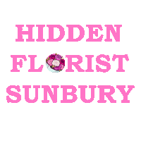 HiddenFlorist shop local support local florist fresh flowers Sticker