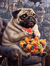 Dog Eating GIF