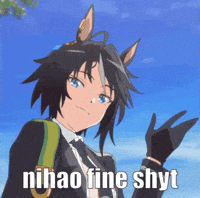 Umamusume Hello GIF