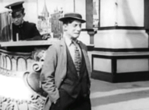 buster keaton i love that stone face GIF by Maudit