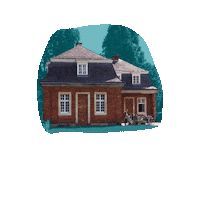 astamuenster ms haus hut Asta Sticker