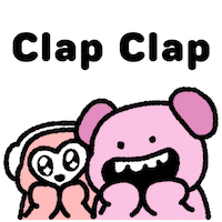 Happy Clap Sticker by mbitz
