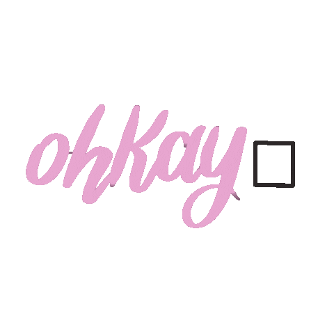 Ohkay Yes Sticker