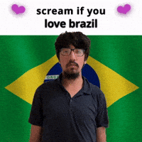 (silent) scream if you love brazil