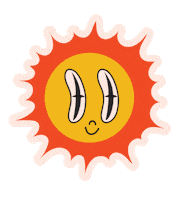 Feliz Sol Sticker by Gobierno de la Gente