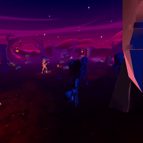 jcassady giphyupload halloween vr zombies GIF