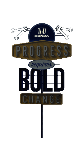 50Th Anniversary Vintage Sticker by Honda