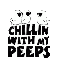 Chill Peeps Sticker by imoji