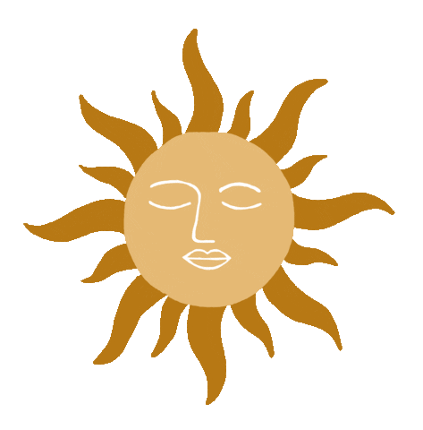 thelovelydrawer giphyupload summer sun face Sticker