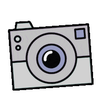 HollyObee photography purple photo camera Sticker