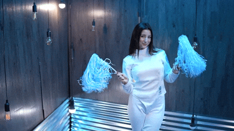 Spirit Fencing GIF by UNC Tar Heels