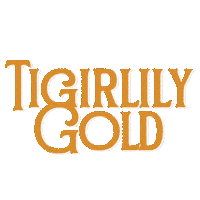 tigirlilygold logo country music north dakota tigerlily Sticker