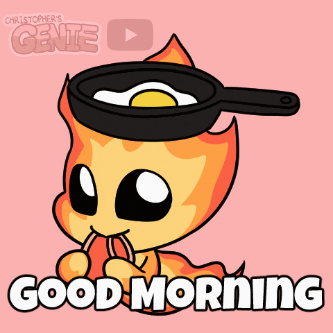 Good Morning GIF by Christophers Genie