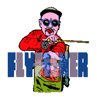 Fly ブライ Sticker
