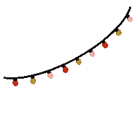 Party Lights Sticker