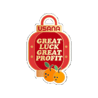 Luck Profit Sticker by USANA Regional Asia