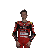 Happy Alvaro Bautista Sticker by WorldSBK