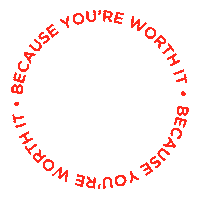 Youreworthit Sticker by L'Oréal Paris