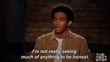 Not Seeing Much of Anything