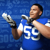 College Football Go Cougs GIF by BYU Cougars
