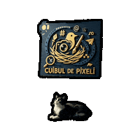 Funny Cat Sticker by CuibulDePixeli
