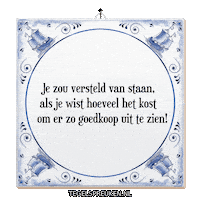 Wijsheid Sticker by Tegelspreuken.nl
