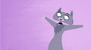 Happy Hugging GIF by Kitty Is Not A Cat