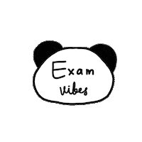 SyiCrayon panda exam syifagalih syicrayon Sticker