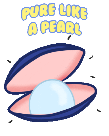 Pearl Oyster Sticker