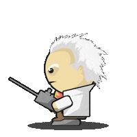 back to the future Sticker by Boss Logic