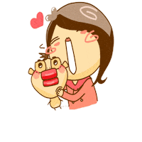 Jumping In Love Sticker