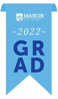 Manor Grad Sticker by Manor College