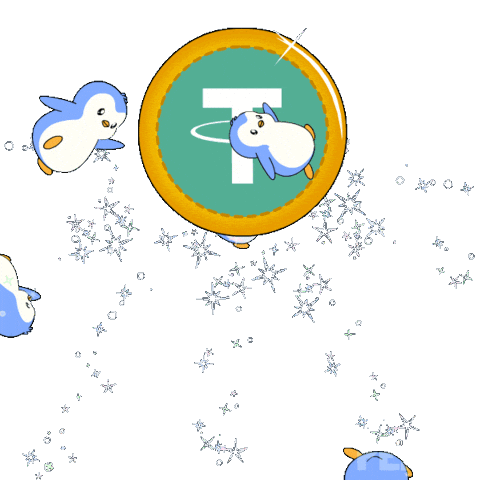 Crypto Penguin Sticker by Pudgy Penguins