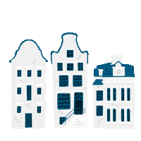 flying royal dutch airlines Sticker