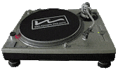 Vinyl Turntable Sticker by Meltdown Deejays