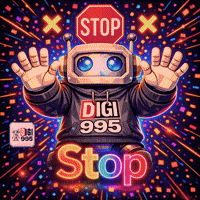 Stop It Hold Up GIF by Digi 995