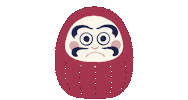 Illustration Good Luck Sticker