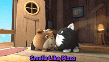 Angry Pizza GIF by HangryPetz