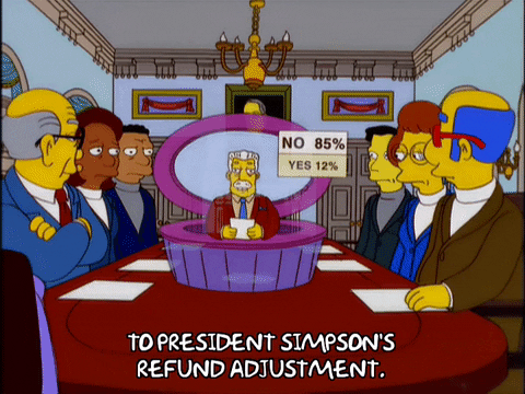 Lisa Simpson Meeting GIF by The Simpsons