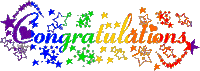 congrats celebrate Sticker