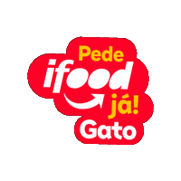 iFoodBR baby gato bebe namorados Sticker