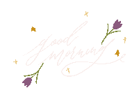 Good Morning Sticker