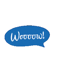 Text Wow Sticker