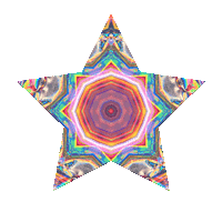 Star Shape Sticker by Dinaaaaaah